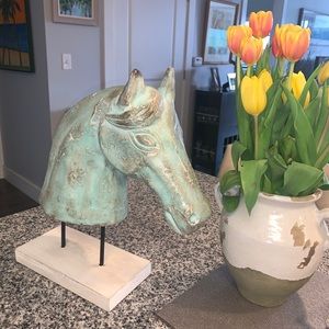 Pier 1 Imports Horse Head statue